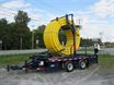 Gas pipe trailer  for reels and coils